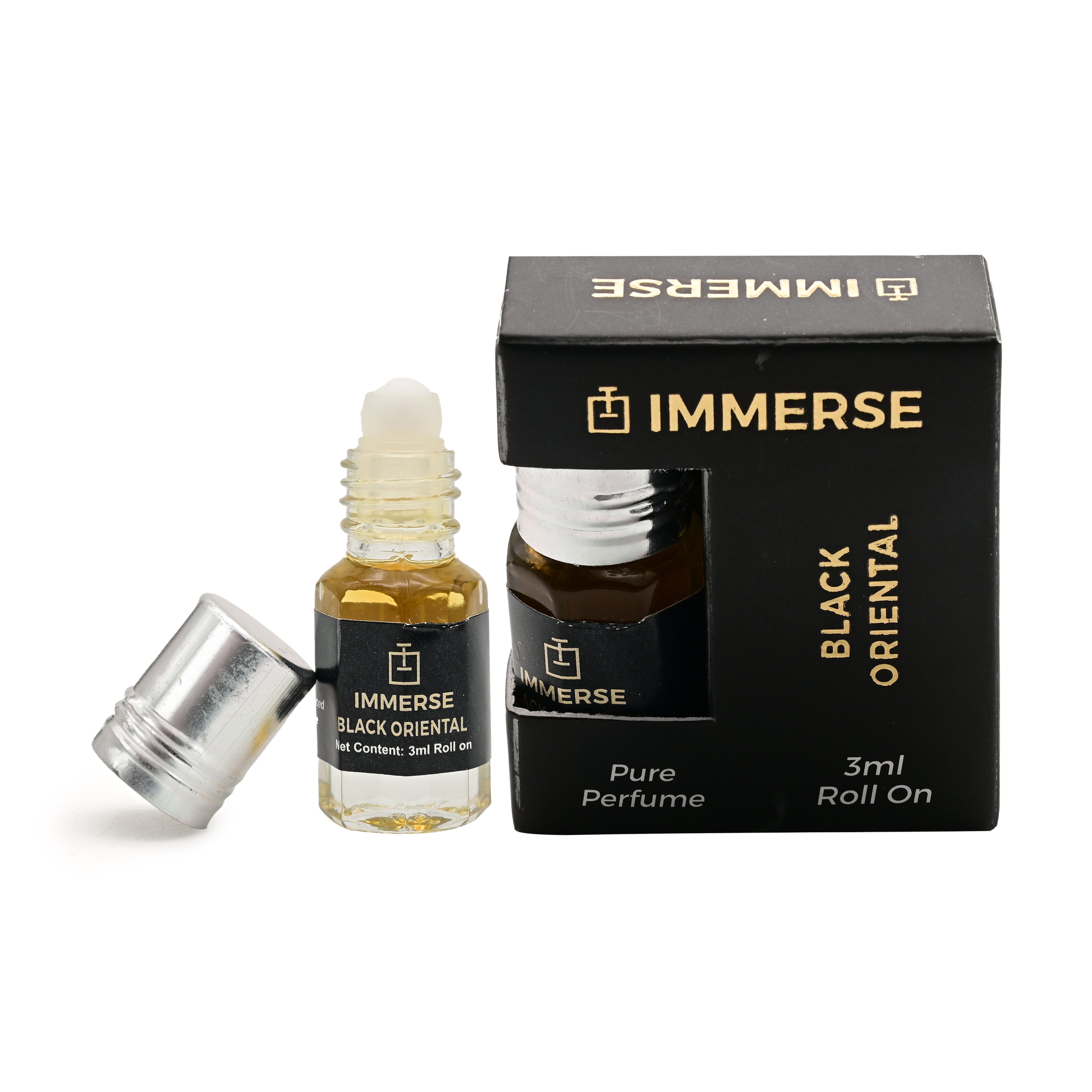 Black Oriental Roll On Attar