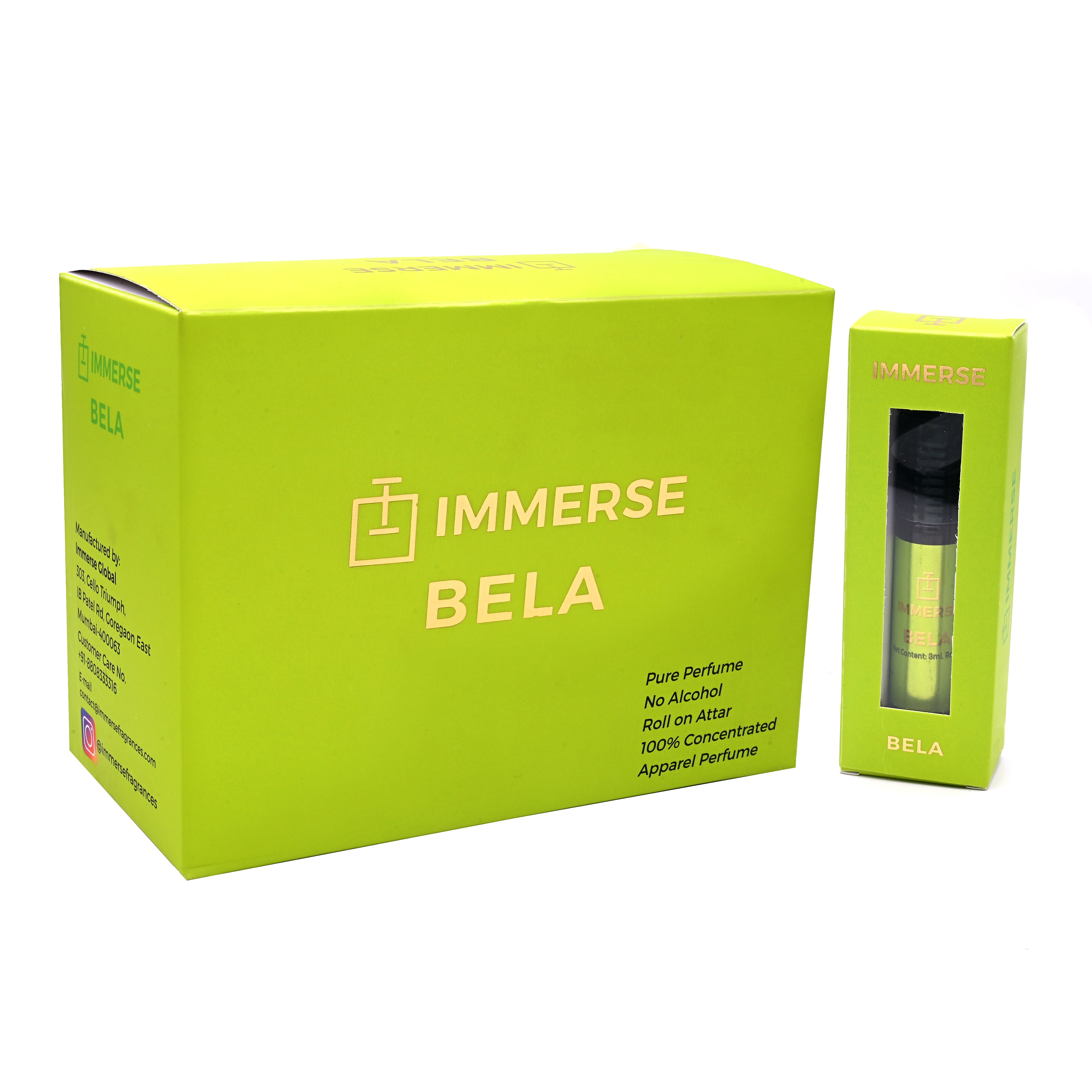 Bela Perfume Roll On Attar