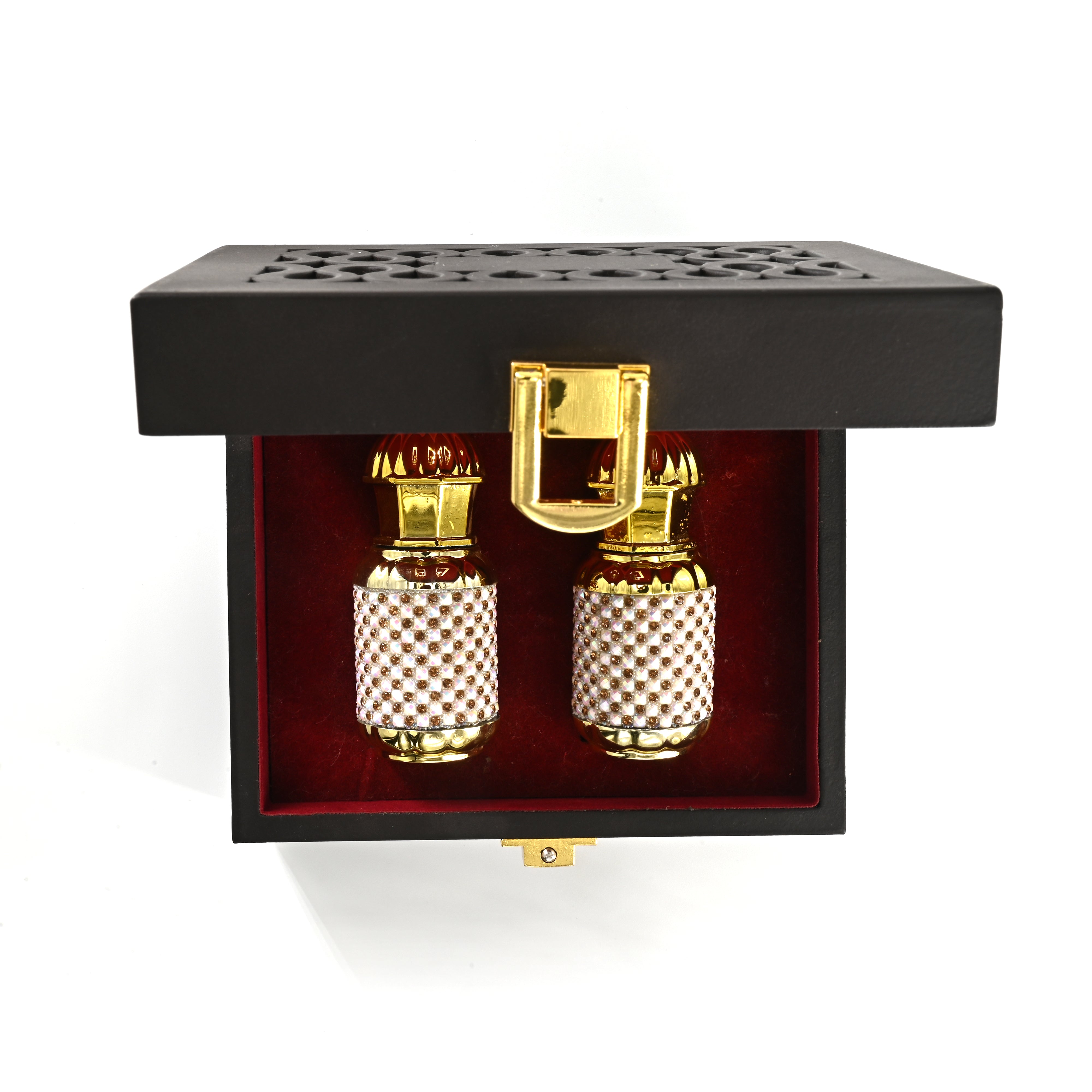 Wooden Box Roll On Attar