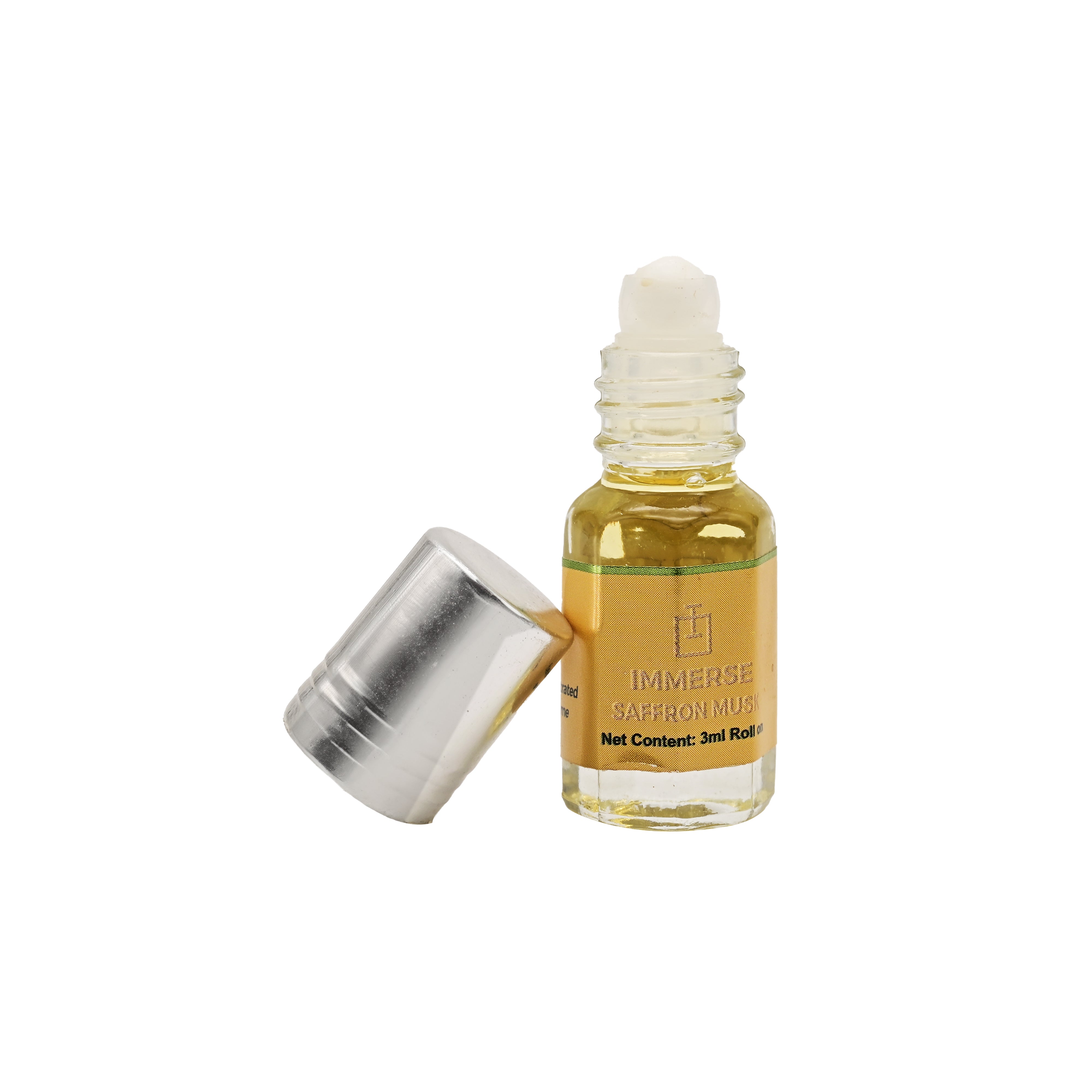 Saffron Musk Perfume Roll On Attar