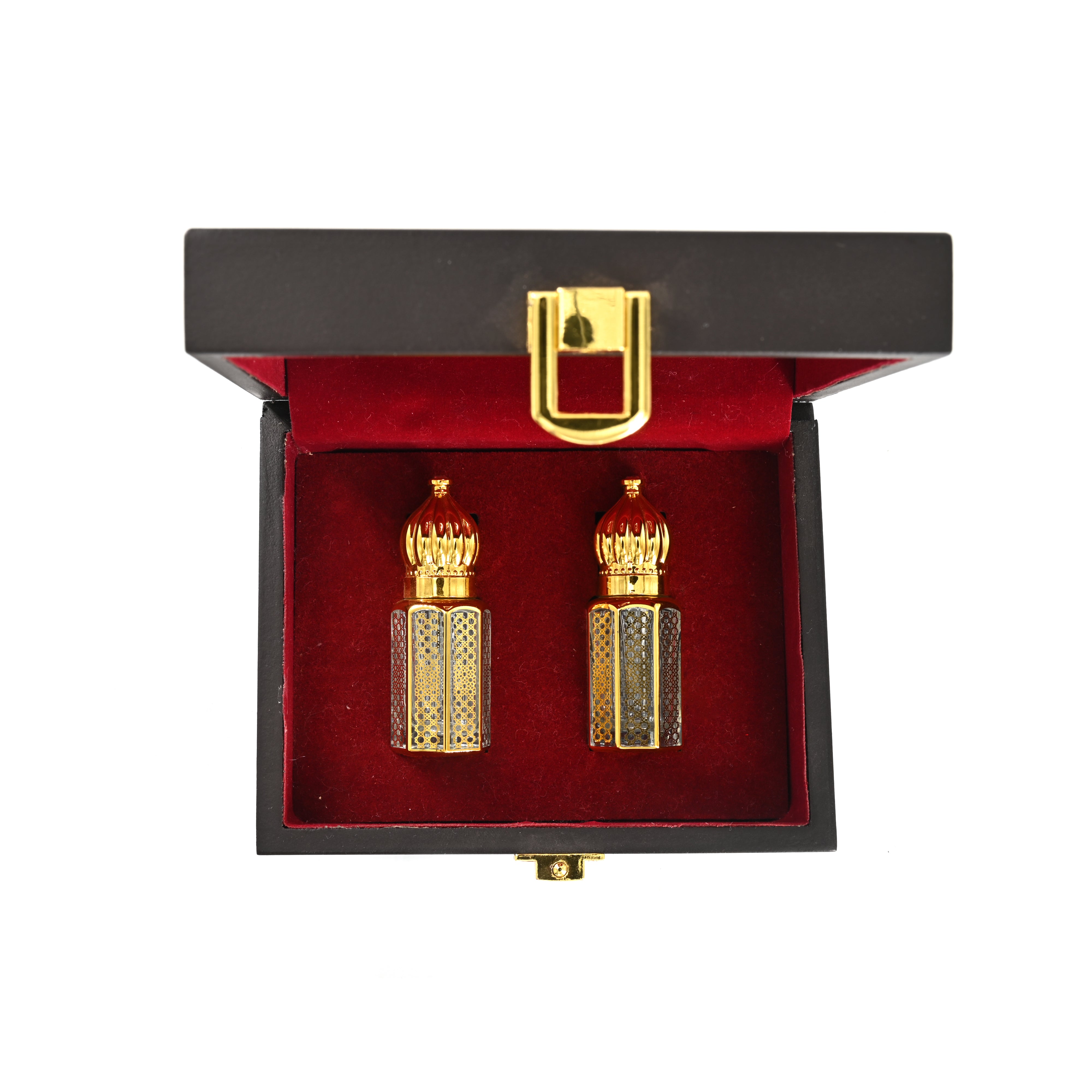 Wooden Box Roll On Attar